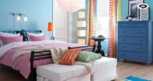 colorful bedrooms