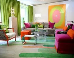 colorful living rooms